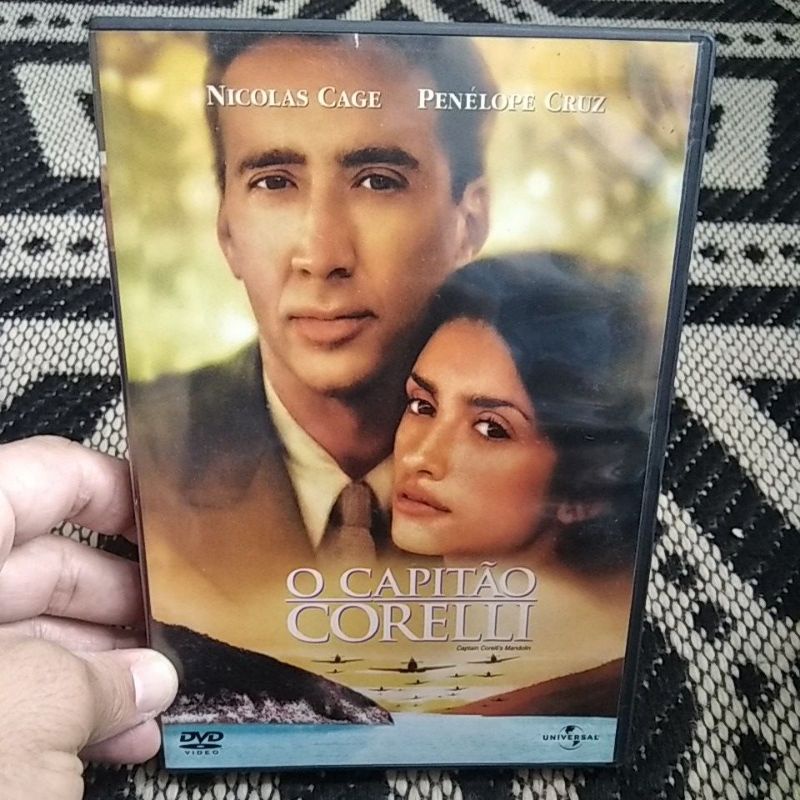 dvd o capitão Corelli - Penelope Cruz