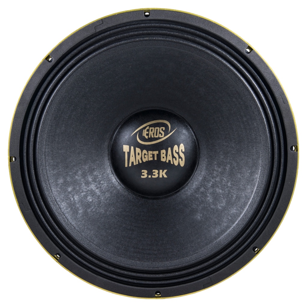 Alto Falante Subwoofer Eros Target Bass 3.3K 18 Polegadas 1650W RMS 4 Ohms em Oferta na Shopee