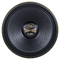 Alto Falante Subwoofer Eros Target Bass 3.3K 18 Polegadas 1650W RMS 4 Ohms