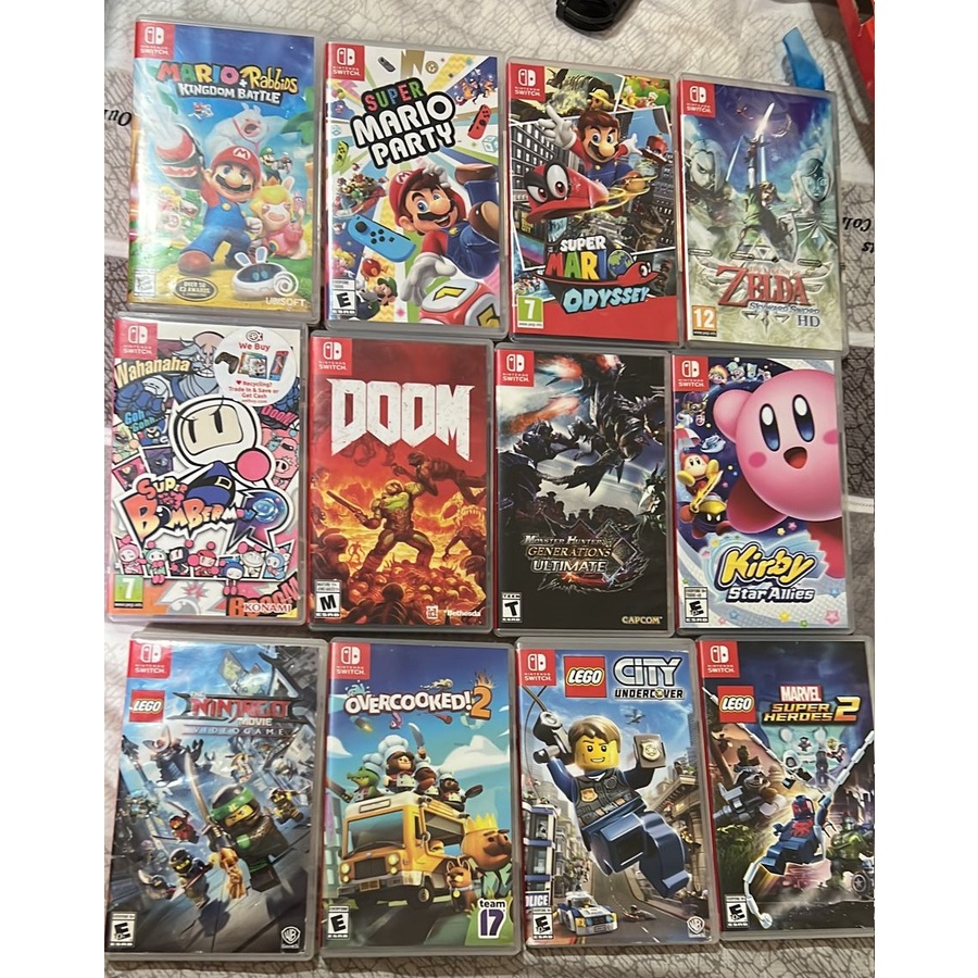 Nintendo Switch - Jogos Usados