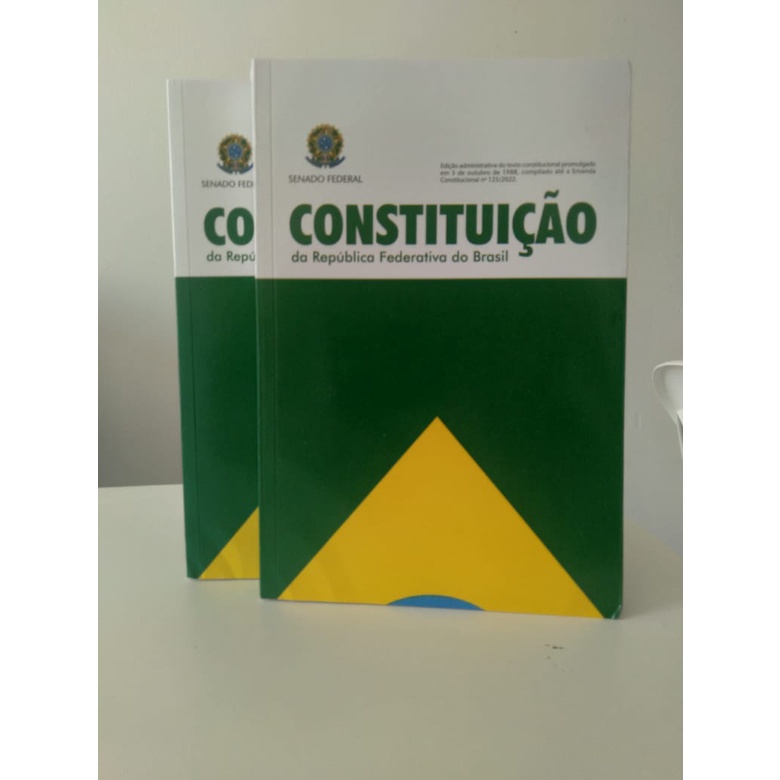 Constituição Federal 2022 119ª Emenda Atualizado Modelo Livro ...