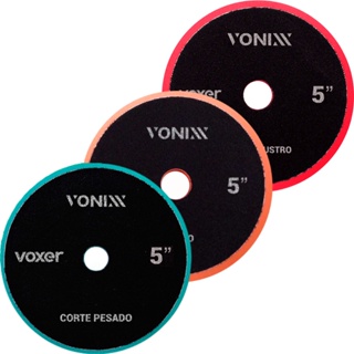 Kit Boinas De Espuma 5'' Corte Refino Super Lustro Vonixx Polimento Automotivo em Oferta na Shopee