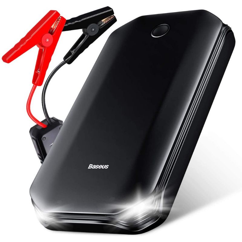 Auxiliar De Partida Baseus 12v 10000mah Carregador Automotivo+powerbank celular e notebook, entre outros.