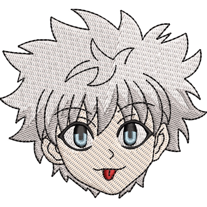 patch bordado termocolante killua zoldyck hunter x hunter