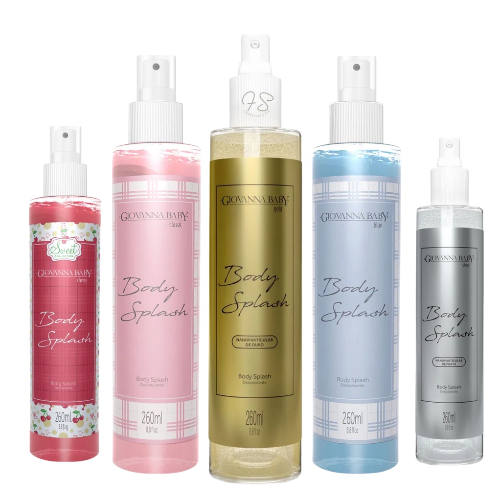 Colônia Body Splash Giovanna Baby 260ml