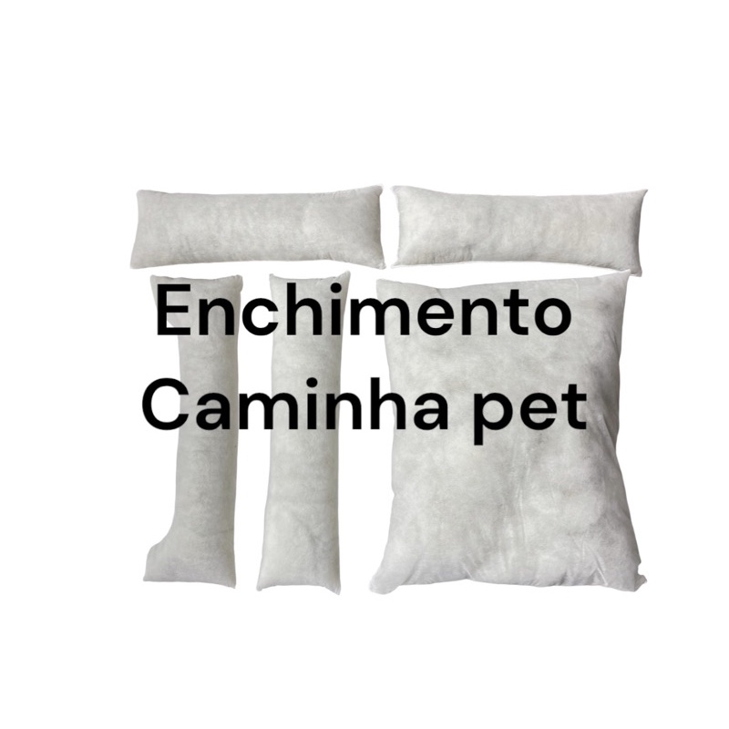 Enchimento Para caminha Pet 5 peças M/G (SOMENTE ENCHIMENTO ENVOLVIDOS NO TNT) em Oferta na Shopee
