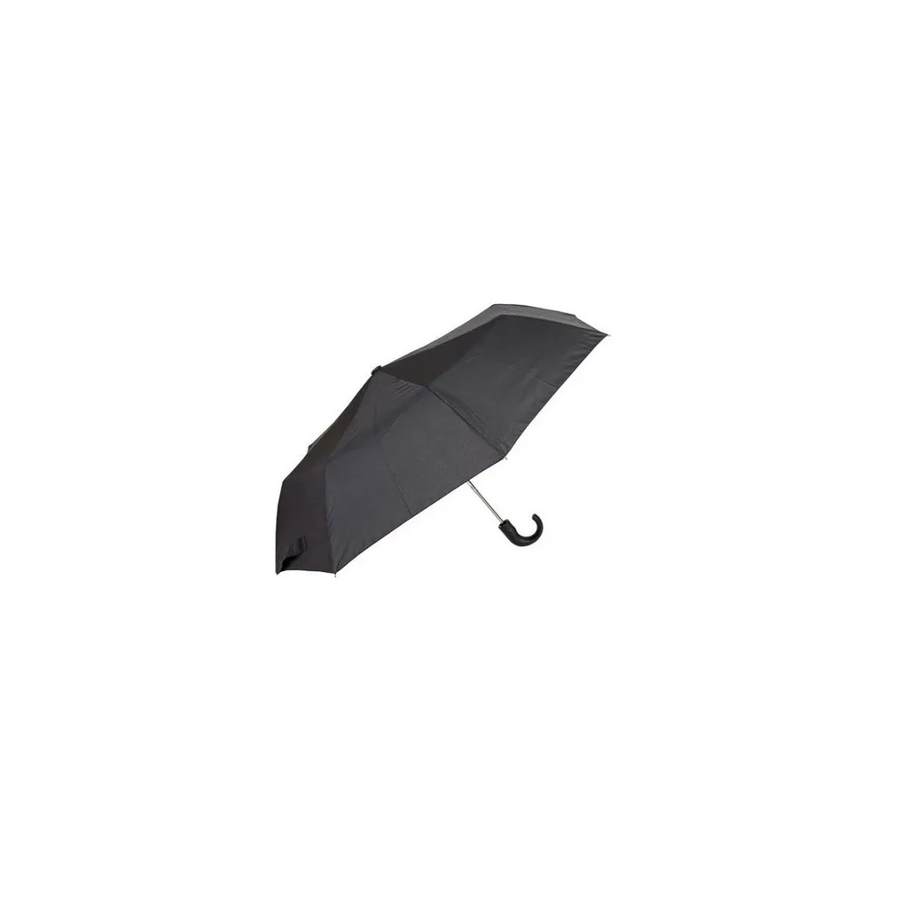 Sombrinha Mini Automática Preto Resistente Contra Vento
