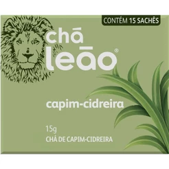 Chá Leão Capim-Cidreira 15g em sachês - 15 Unidades