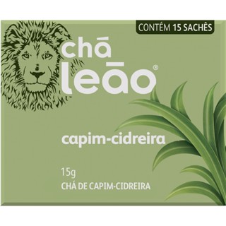 Chá Leão Capim-Cidreira 15g em sachês - 15 Unidades