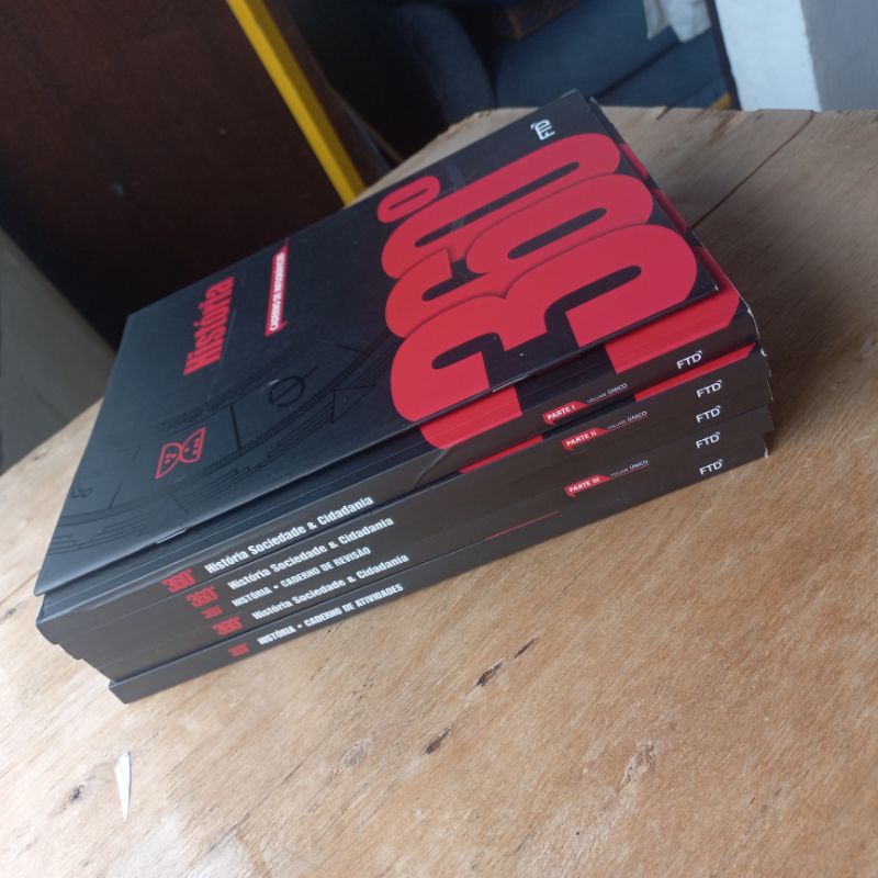 Box Livros 360 História Sociedade E Cidadania Completo