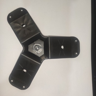 Suporte Chapinha Em Plástico Injetado Para Móveis Pé Palito Triplo em Oferta na Shopee