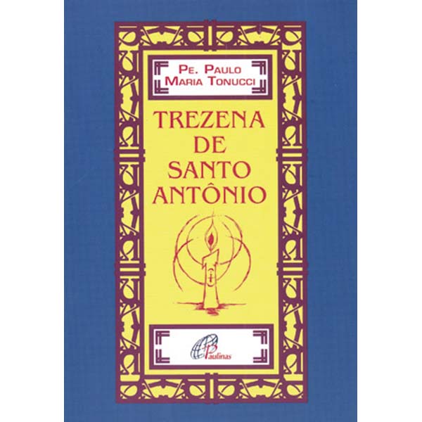 Livro Trezena de Santo Antônio - Religião Devocionarios