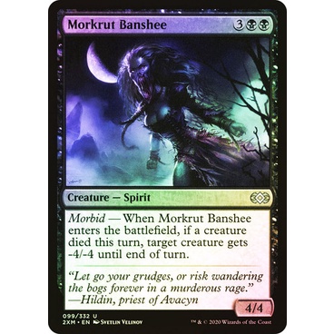 Banshee de Morkrut (Espirito) - - Magic The Gathering