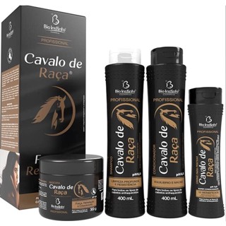 Kit Capilar Cavalo De Raça 4 peças Bio Instinto (Força e Crescimento)