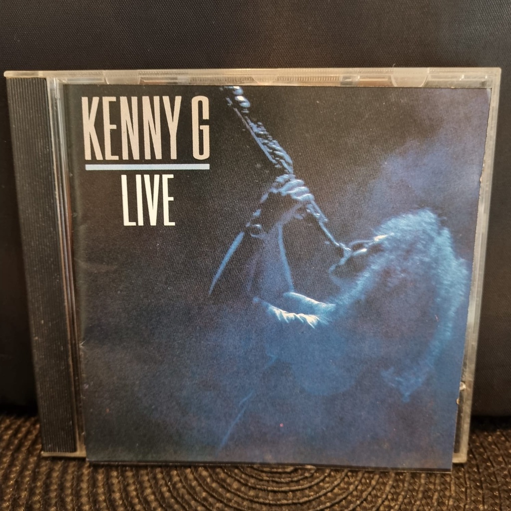 CD Kenny G Live - 1990 - Nacional - Original - Música Lounge Instrumental Saxofonista