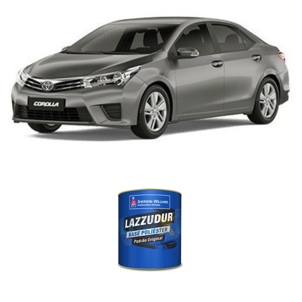 Tinta Automotiva Cinza Cosmopolitan II Met - Toyota 900ml