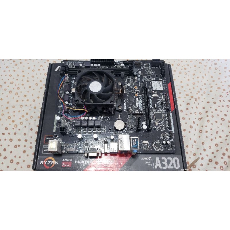 Placa m e asrock a320m hd defeito escorrega o pre o