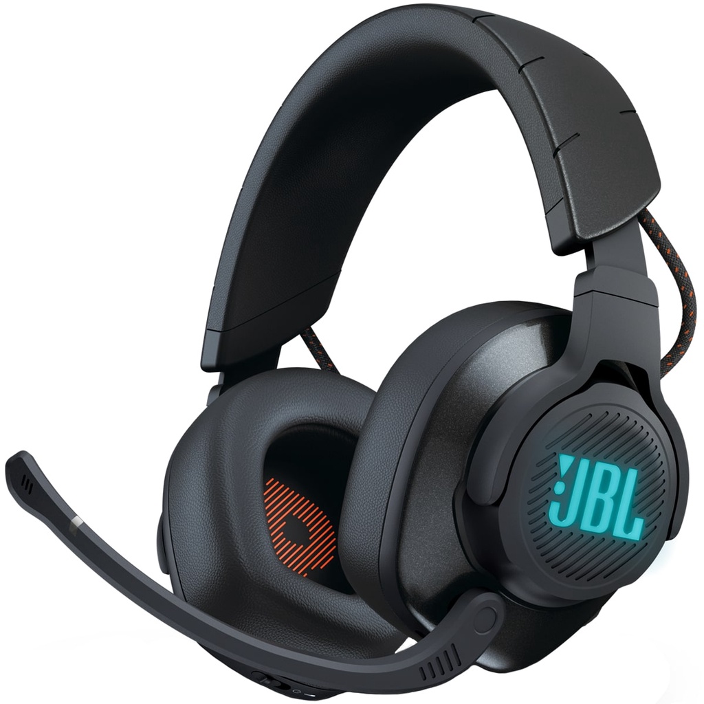 Headset Gamer JBL Quantum 600 Fone de Ouvido Sem Fio Wireless 2.4Ghz Som Surround + Conexão P3 e USB
