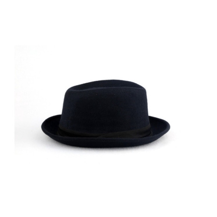 Chapéu Floppy Fedora Preto Feminino Masculino Aba Curta