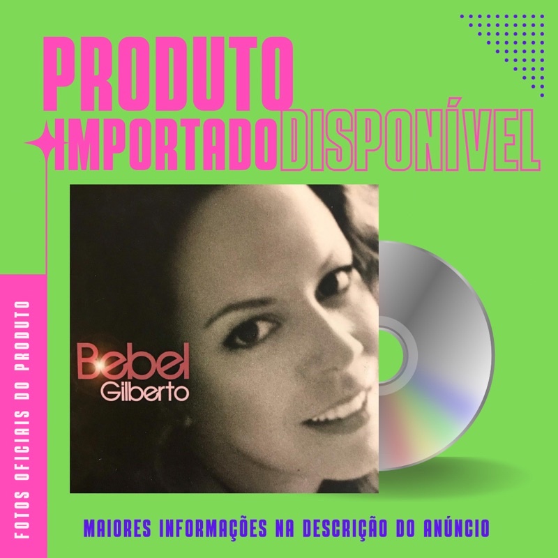 CD IMPORTADO AUTOGRAFADO BEBEL GILBERTO - SIMPLESMENTE