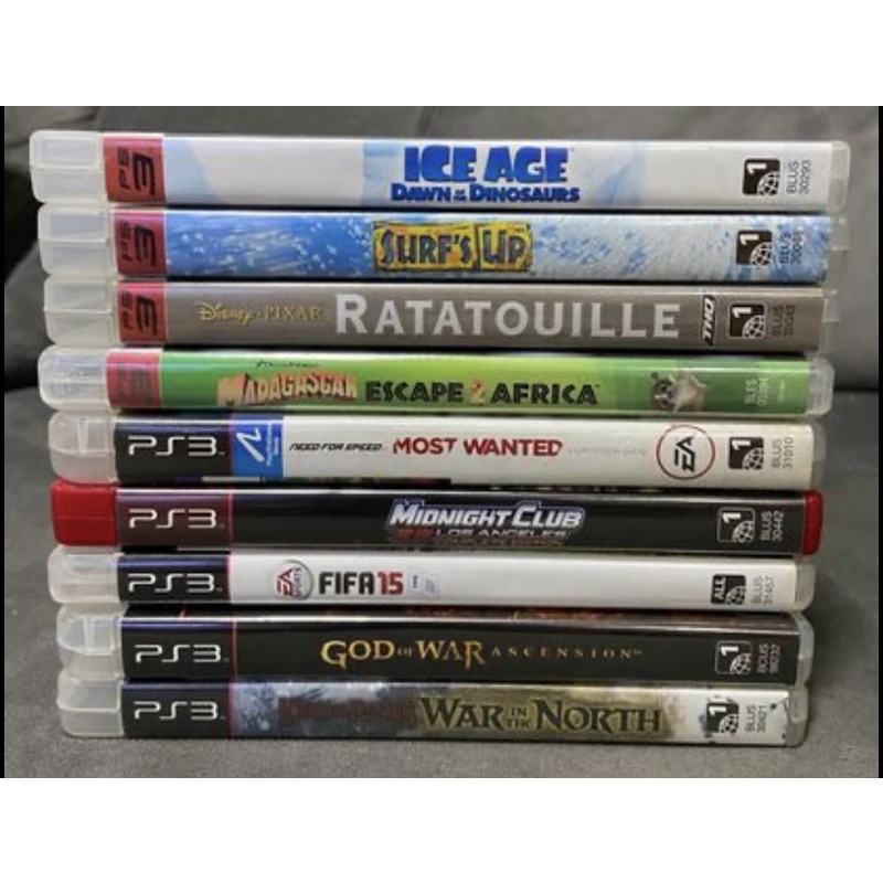 Lote Jogos de PS3 Midia Física - Escolha seus Jogos!