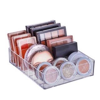 organizador de maquiagem acrílico com 7 divisórias porta paleta blush sombra em Oferta na Shopee
