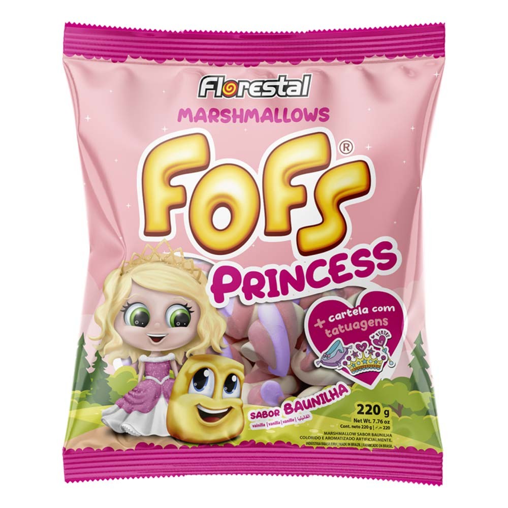 Fofs Florestal Marshmallow Princess 220g | Shopee Brasil