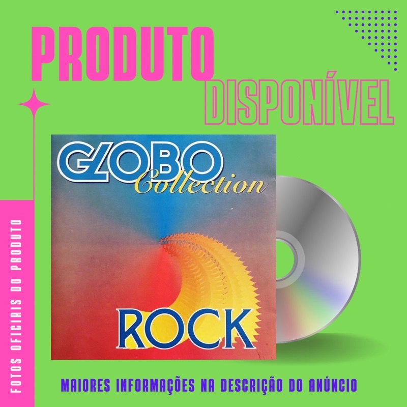 CD GLOBO COLECCTION ROCK - Bell Haley e His Comets, Jerry Lee Lewis, Trini Lopez, Chubby Checker