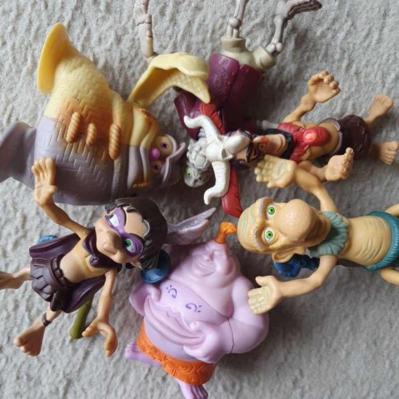 Coleção 6 Bonecos Desenho Tak e a Magia de Juju | McDonald's 2005