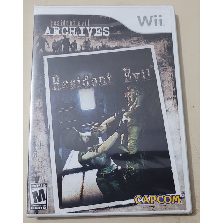 Resident Evil Archives: Resident Evil Remake - Wii - Novo Lacrado