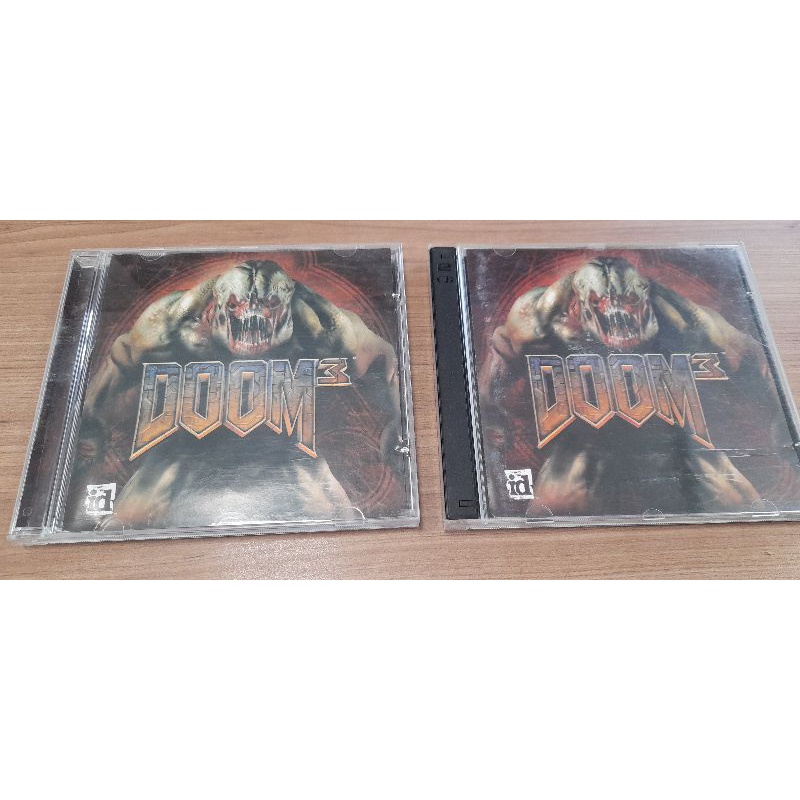 CD Doom 3 - Jogo Game 3 CD's Disco 1, 2 e 3 (2004) - Escorrega o Preço