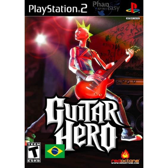 Guitar Hero legendado em português para PlayStation 2 PS2 desbloqueado