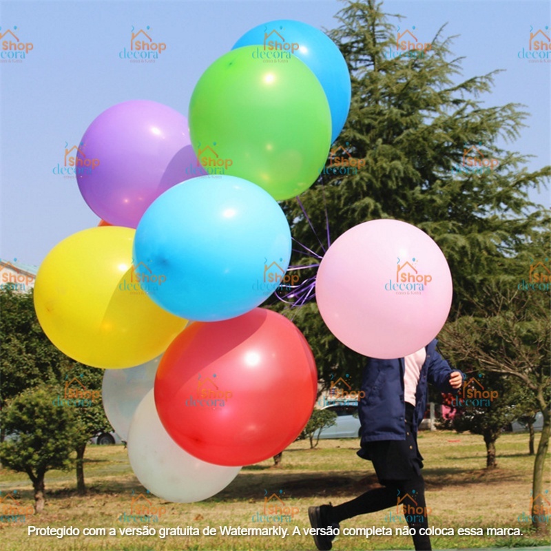 Bexigão Balão Big - Bexiga Gigante 250 FestBall de Látex Enorme para Decoração de Festa