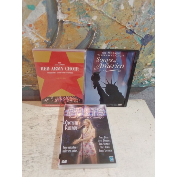 DVD combo músicas internacionais-duets gwyneth paltonw(LER DESCRIÇÃO)