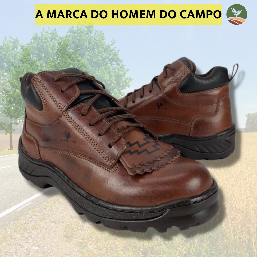 Bota Tratorada Masculina Marrom: Onde Comprar | BuscaProdutos