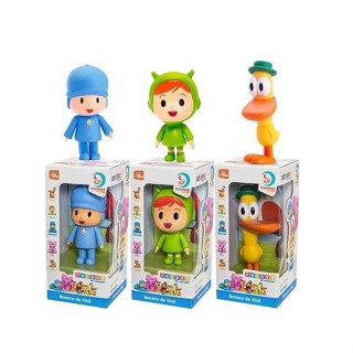 Kit 6 Bonecos Turma Do Pocoyo De Vinil Todos Personagens Nina Loula ...