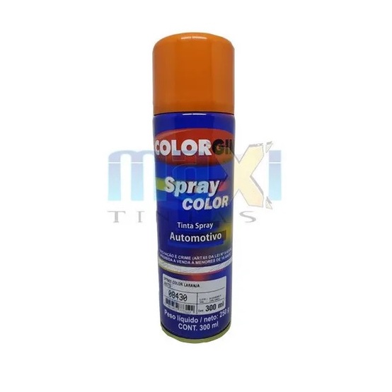 Spray Automotivo Laranja Jacto 300ml