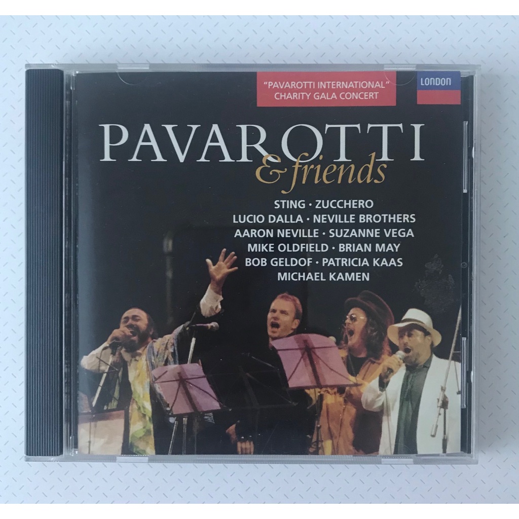 Cd - Pavarotti And Friends - Sting Brian May etc.