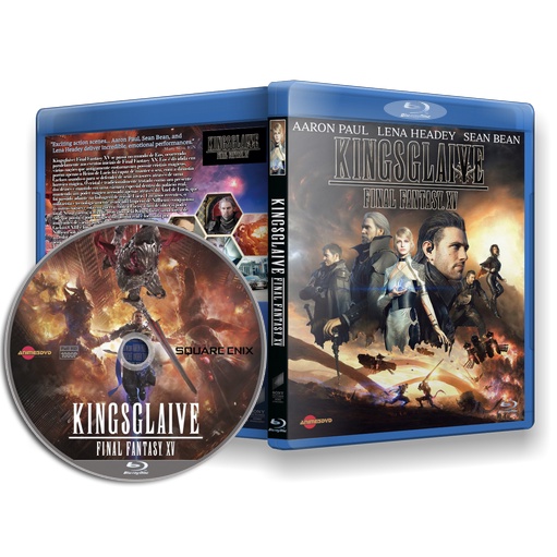 Blu-ray Kingsglaive: Final Fantasy XV - Filme completo em alta definição dublado.