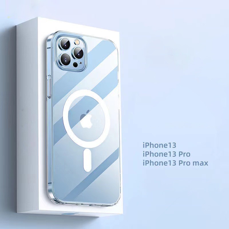 Capa Magnética Premium Para Carregador Sem Fio Magsafe Iphone 11 12 13 14 15 Xr X Xs 7 8