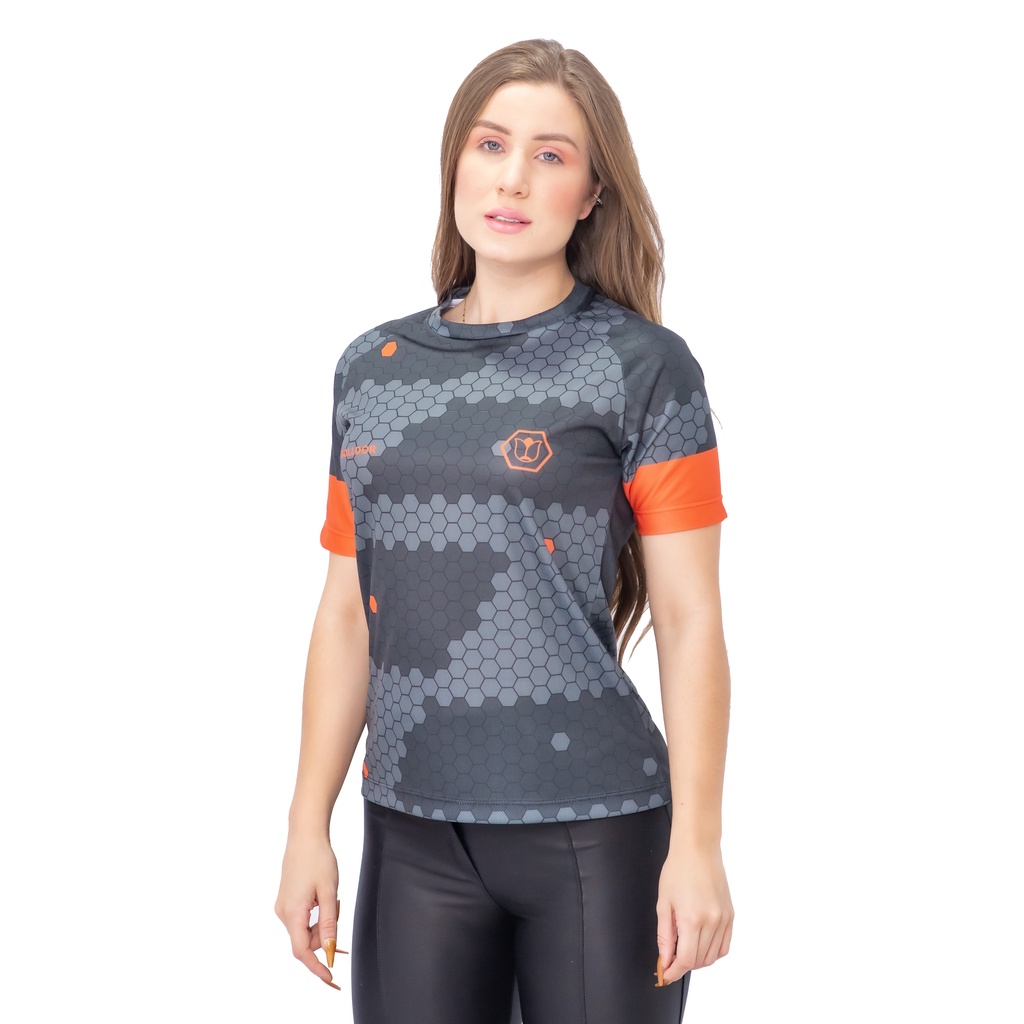 Camisa Dry Fit Feminina Blusa Academia Feminina Com Proteção UV