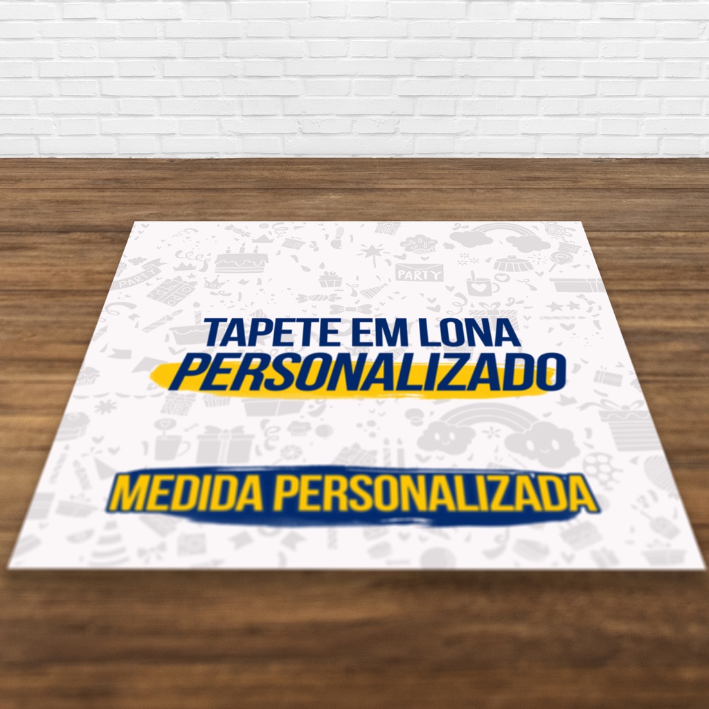 Tapete em Lona personalizado | Shopee Brasil