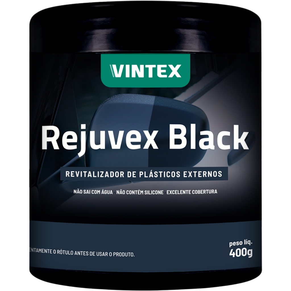 Rejuvex Revitalizador De Plásticos Externos Black Vonixx - Spare Parts and Accessories for Vehicles