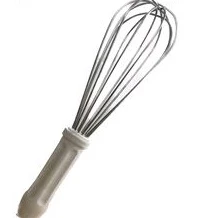 Fuê Batedor Bolo Ovos Profissional 30 Cm Inox (Branco) - Majuformas
