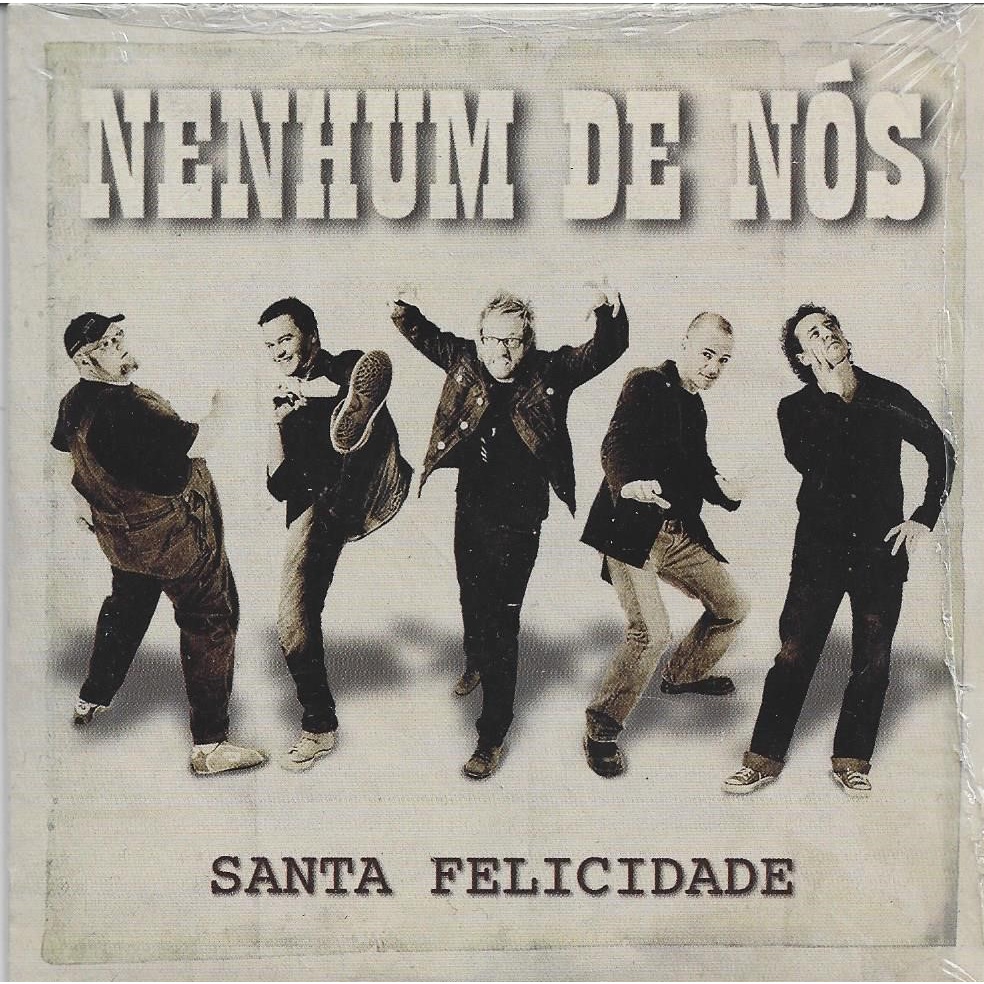 Nenhum de Nós - Cd Single Santa Felicidade - 2007 - Envelope - LACRADO