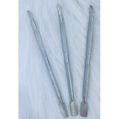 Espátula De Unhas Aço Manicure Pedicure Empurrador-afastador em Oferta na Shopee