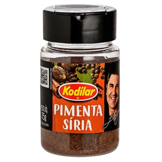 Pimenta Síria Tempero Edu Guedes 100% 25g - Kodilar em Oferta na Shopee