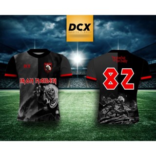 Camisa Iron Maiden Futebol Coleção