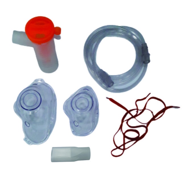 kit Mascara adulto e infantil P/ inalador Nebulizador Techline nb1