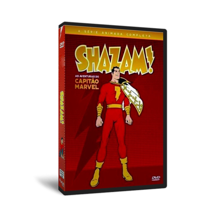 DVD Shazam! (As Aventuras do Capitão Marvel) Série Animada